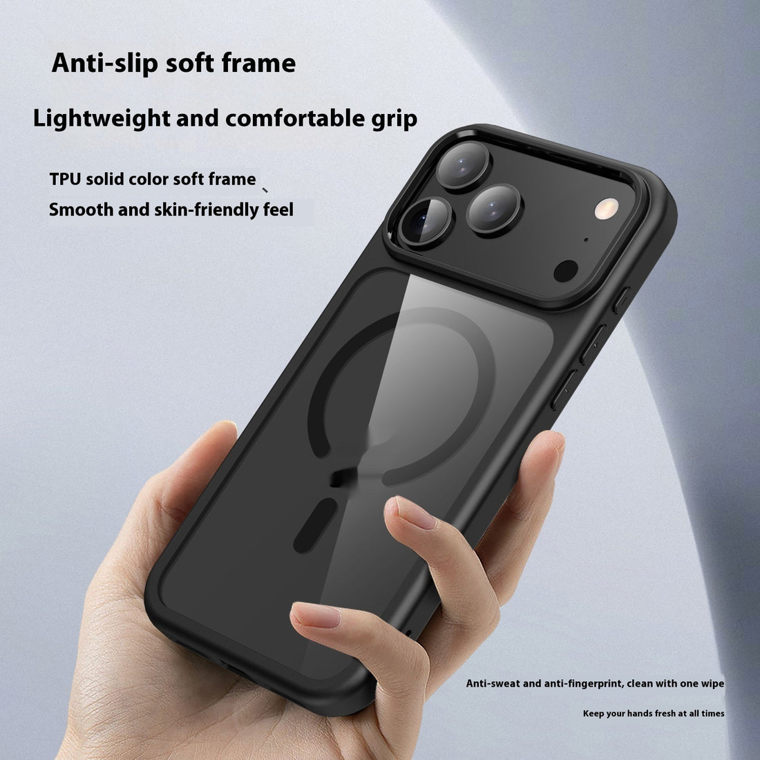 New Phone Case Drop-proof Soft Edges Hard Shell All Wrapped