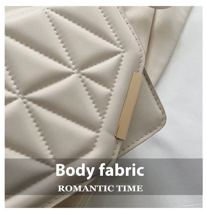 Fashion Solid Color Shoulder Bag