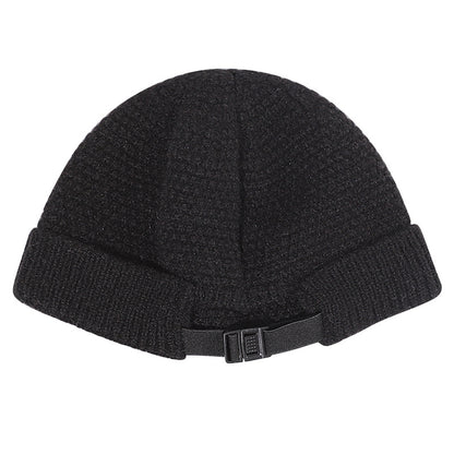 Outdoor Autumn And Winter Warm Hemming Knitted Woolen Cap