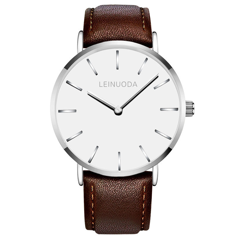 Quartz Watch Simple Men&