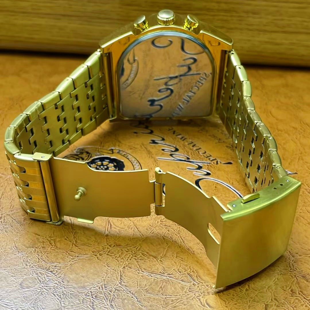 Multi-time Zone Large Dial Luminous Watch