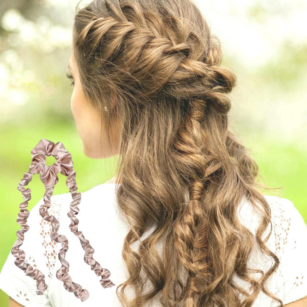 Heatless Curling Head Band Quality Jellyfish Legs Style Heat Free Hair Curling Rod Overnight Curler Band For Long &amp; Short Hair