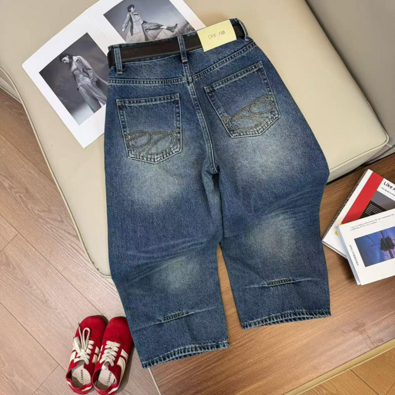 New Style Ankle-length Jeans Fashionable And Versatile