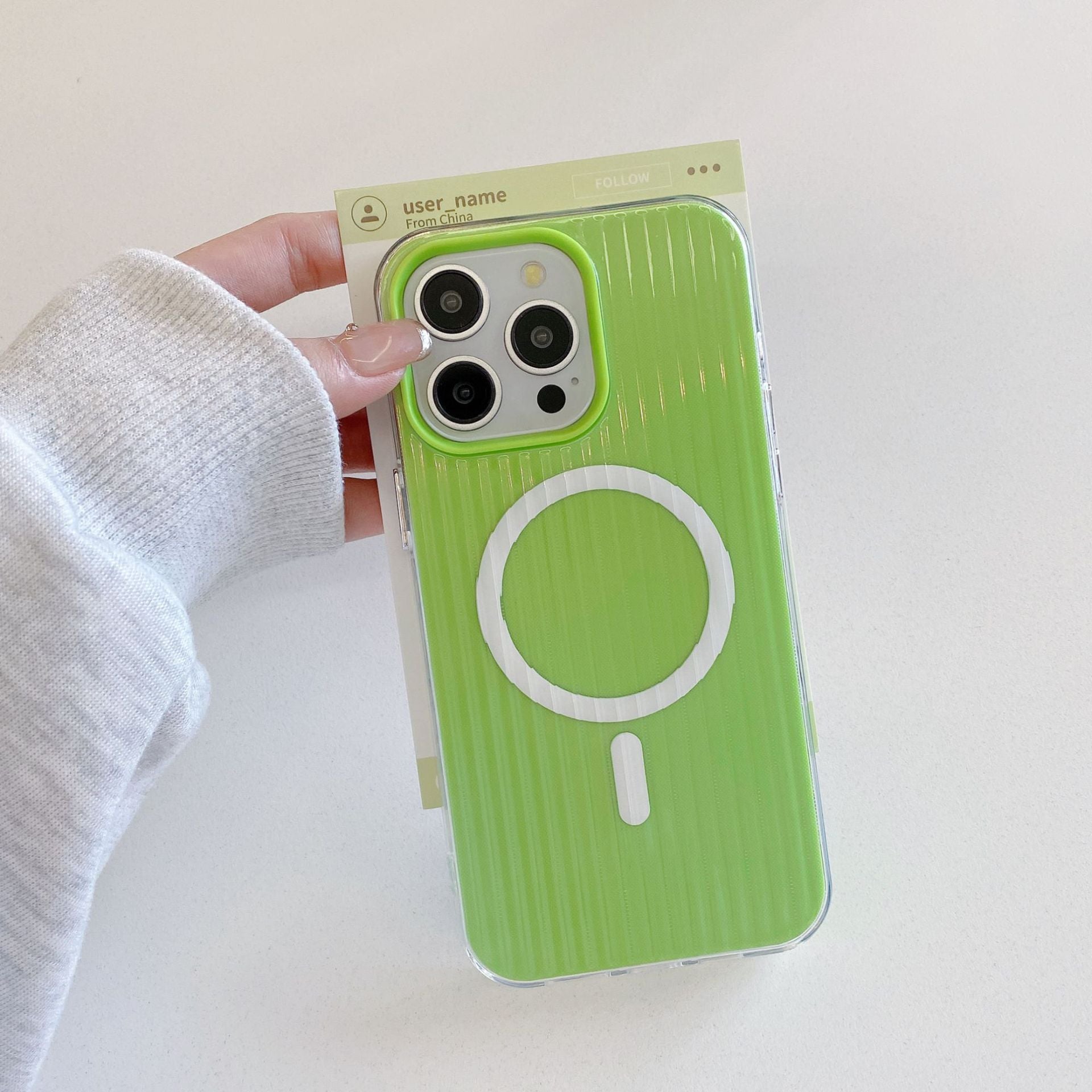 Magnetic Stripe Two-in-one Phone Case