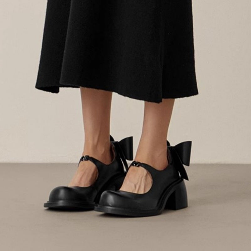 Small Leather Shoes Women&