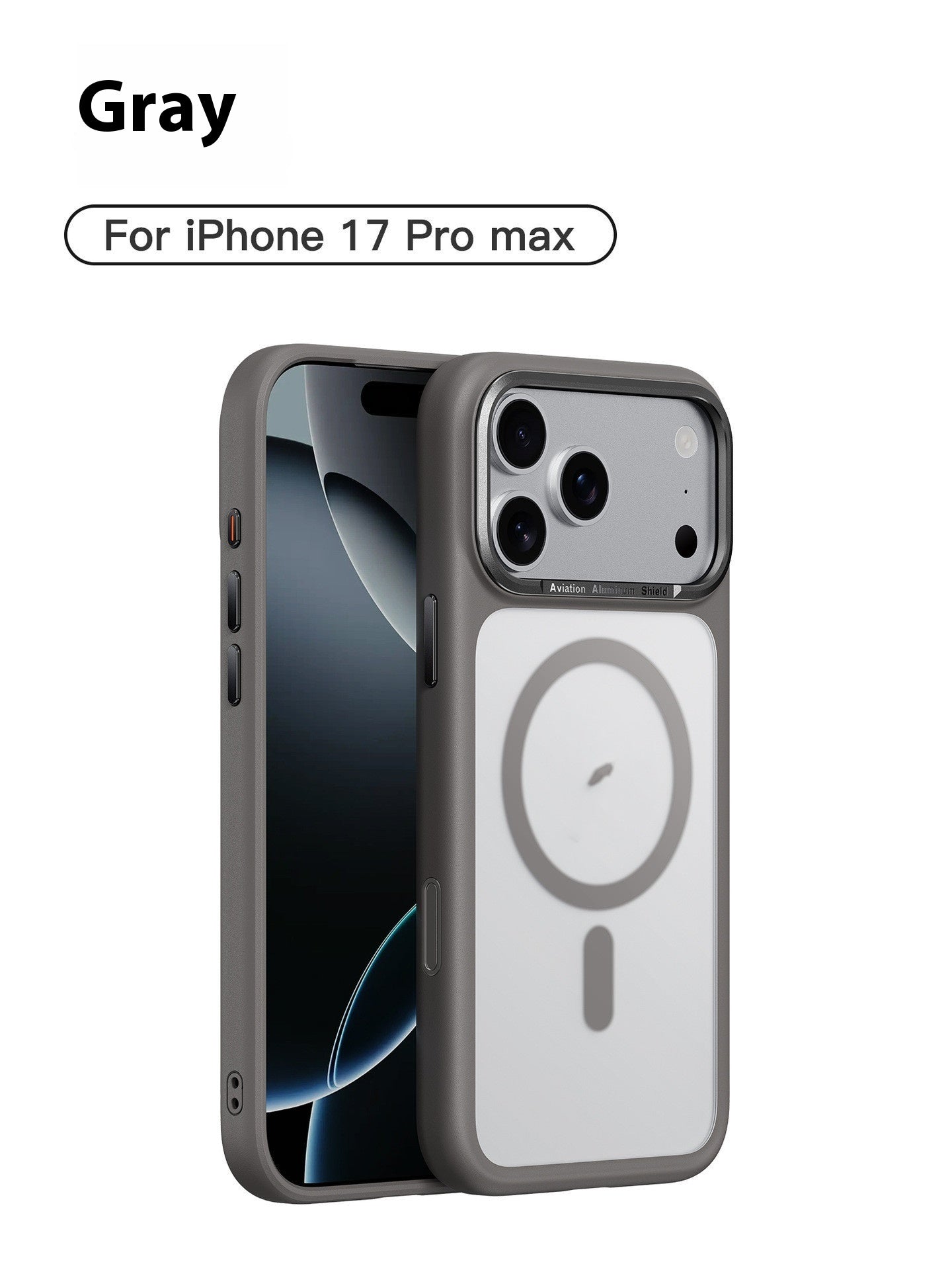 Frosted Magnetic Button Anti-fall Shell Mobile Phone Protective Case