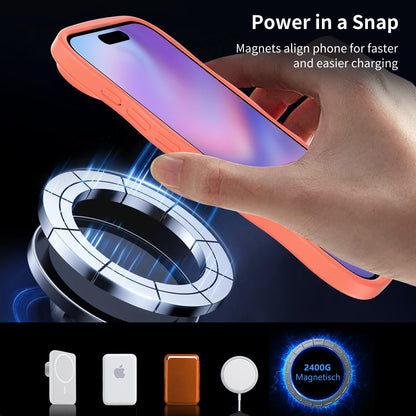 Wave Lines Skin Feeling Two-in-one Magnetic Suction Phone Case