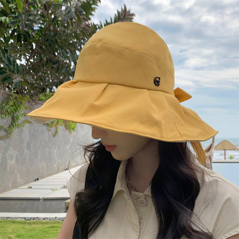 Foldable Portable Big Brim Sun-proof UV Protection Sun Hat