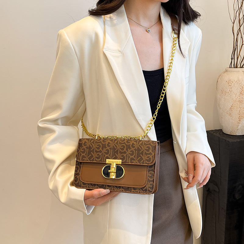 Spring New All-Match Style Shoulder Crossbody Bag Square