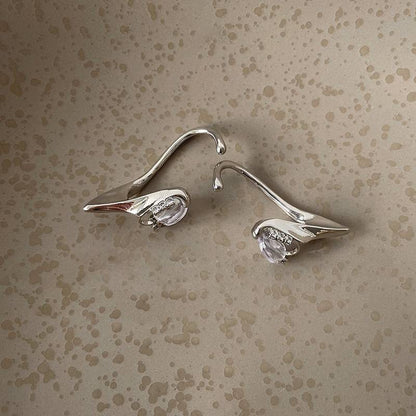 Elf Ears Tassel Earrings Piercings Without Ear Clips
