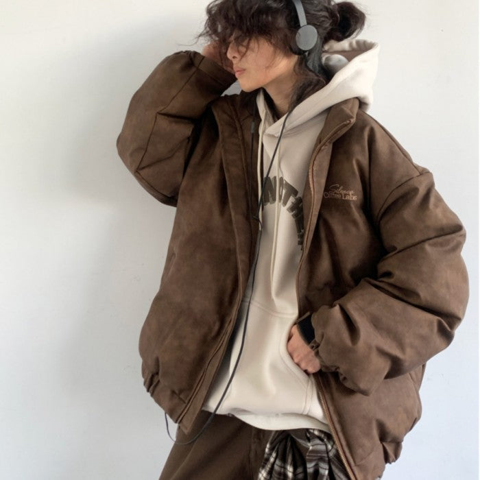 High Street Retro PU Leather Coat