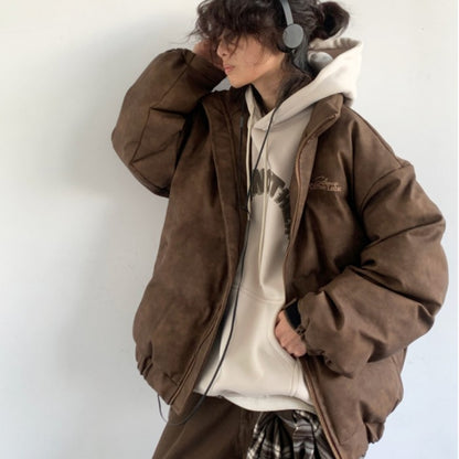 High Street Retro PU Leather Coat