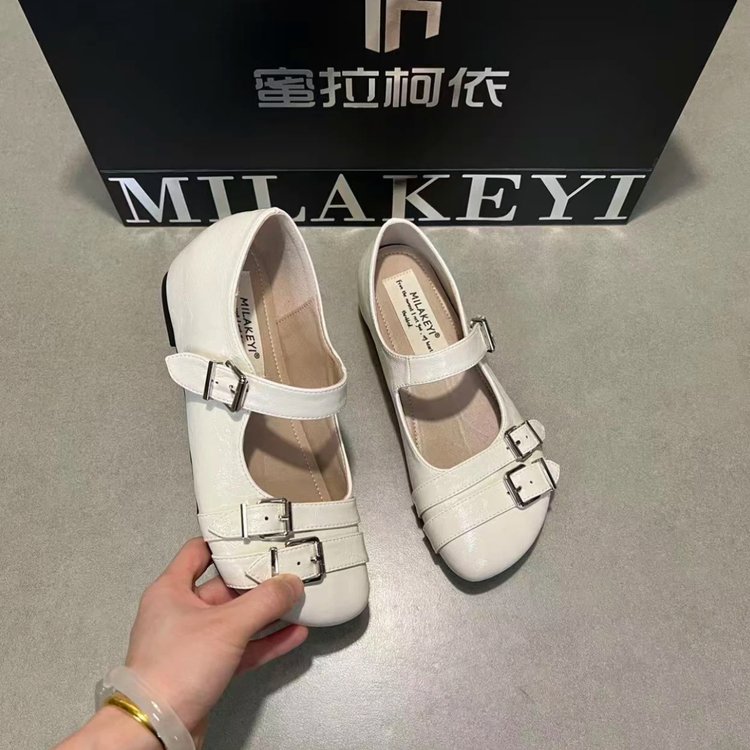 British Style Versatile Thick Sole, Thick Heel, Small Leather Shoes For Women, Retro Style, Height Increasing, Casual, And Happy Single Shoes