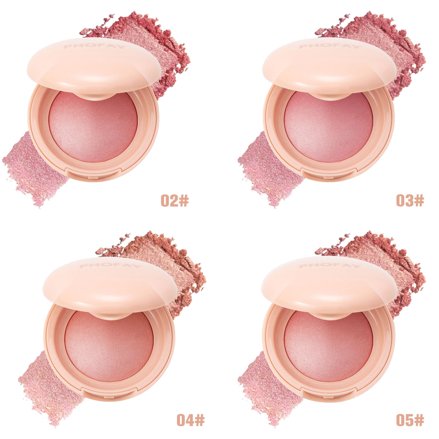 PHOFAY Luminous Powder Blush
