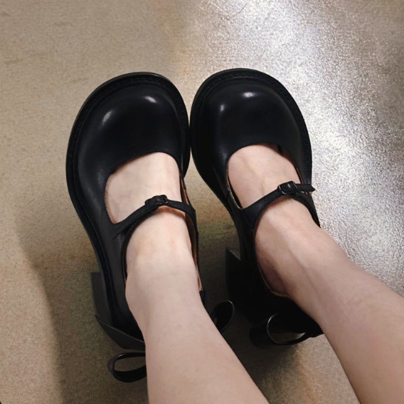 Small Leather Shoes Women&