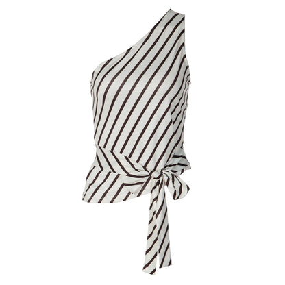 Sexy Striped Tank Top Women&
