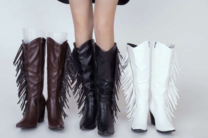 Tassel Martin Boots Plus Size European And American Fashion