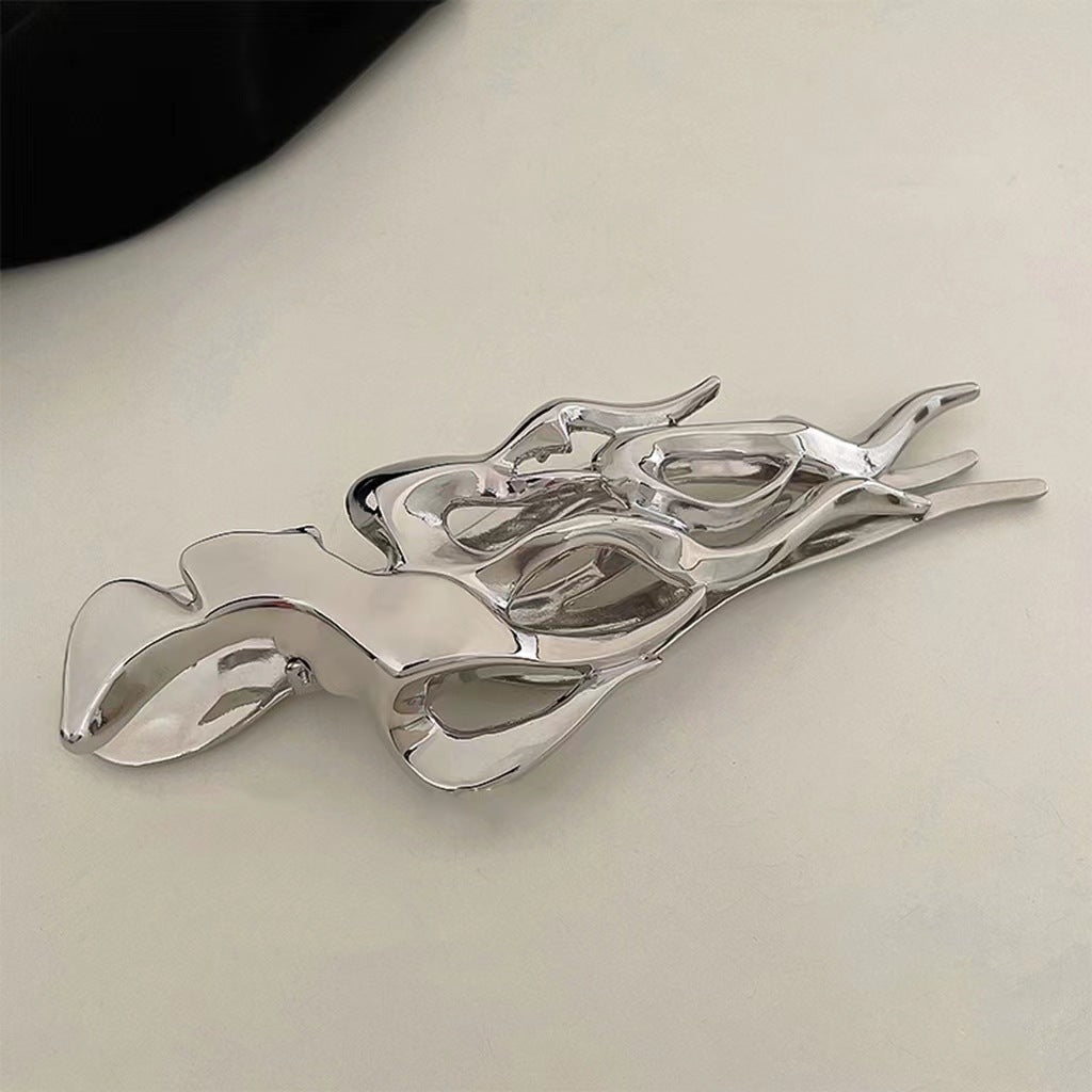 Niche Design Flame Irregular Hair Accessories Women