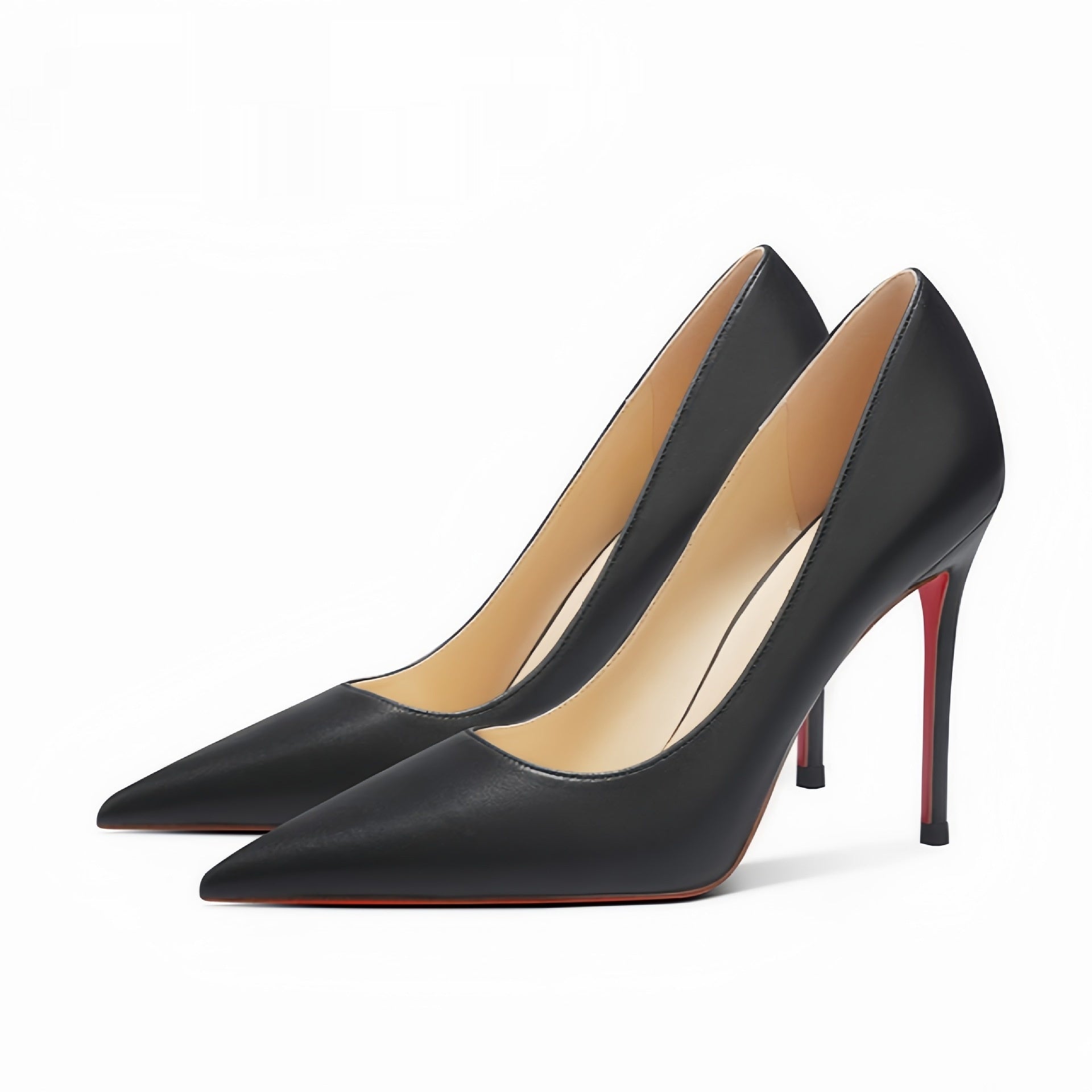Pointed-toe Sheepskin Spring Women&
