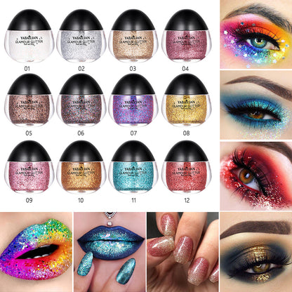 Makeup Shimmer Sequins Liquid Eye Shadow Christmas Stage Makeup Body Sequins