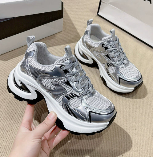Platform Breathable Sneakers Designed Specifically For Petite Frames