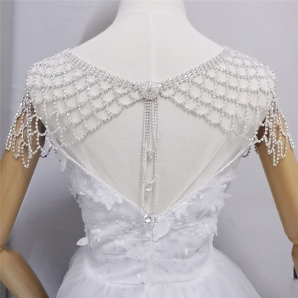 Fringe Pendant Shoulder Chain Bridal