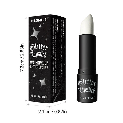 Pearlescent Thin And Glittering Diamond Lipstick Easy To Color Longlasting Lip Gloss Long Lasting Nourishing Moisturizing 7 Color Lipstick
