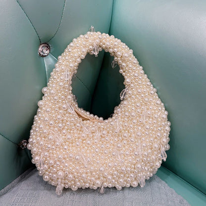 Versatile Casual Pearl Shoulder LUXY Bag