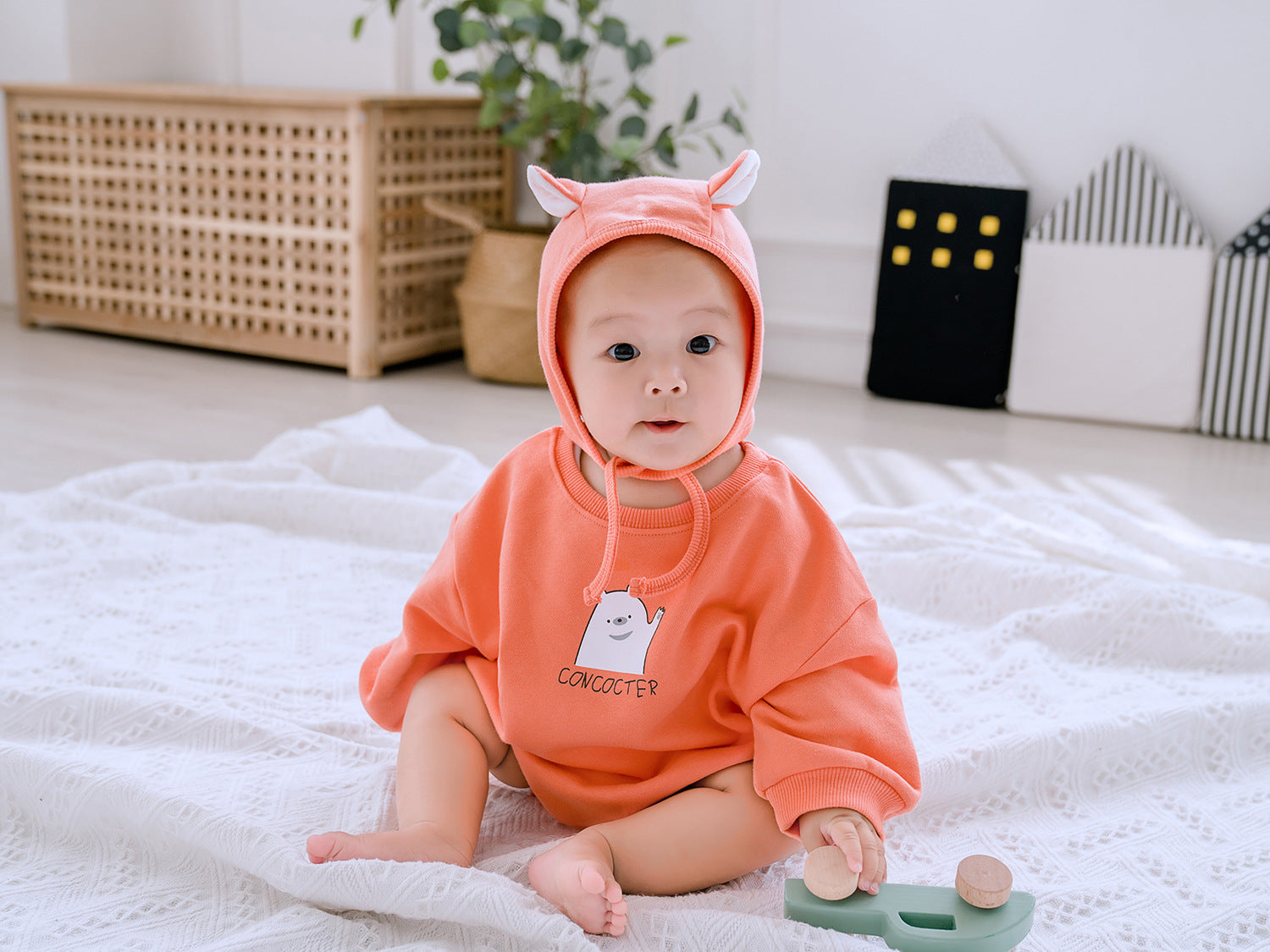 Autumn And Winter Parent-child Wear Hooded Sweater Couple Wear