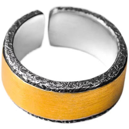 Chiba Retro Light Ring Simple Ring