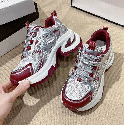 Platform Breathable Sneakers Designed Specifically For Petite Frames