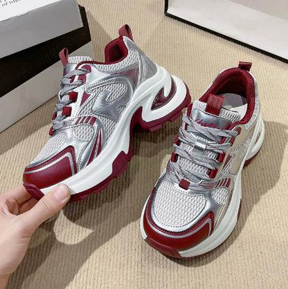 Platform Breathable Sneakers Designed Specifically For Petite Frames