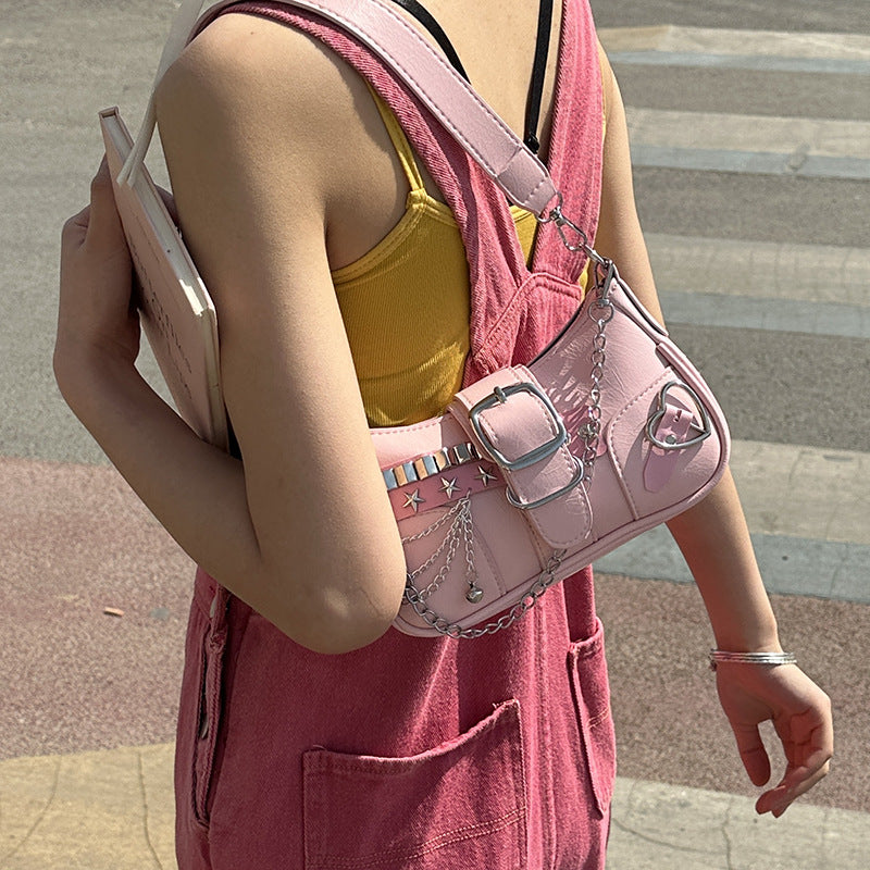 Underarm Bag All-match Crossbody Belt XINGX Shoulder Bag
